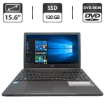 Ноутбук Acer Aspire ES1-571 / 15.6" (1366x768) TN / Intel Core i3-3217U (2 (4) ядра по 1.8 GHz) / 6 GB DDR3 / 120 GB SSD / Intel HD Graphics 4000 / WebCam / DVD-ROM б/в