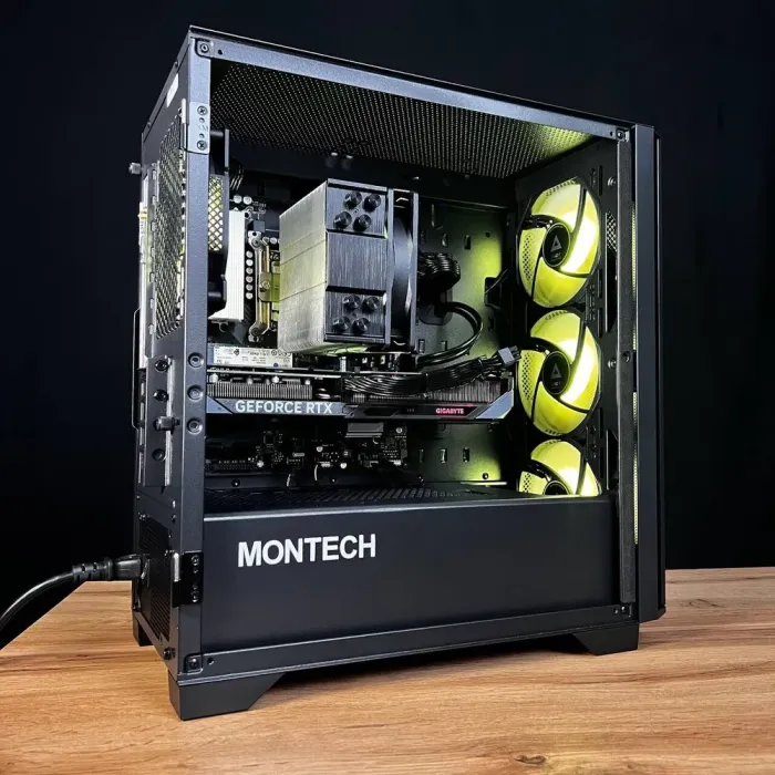 Збірка на замовлення: ігровий ПК Montech Air 100 ARGB Black Tower / Intel Core i5-14400F (10 (16) ядер по 1,8 - 4,7 ГГц) / 32 ГБ DDR5 / 1000 ГБ SSD M.2 / nVidia GeForce RTX 5060 Ti, 16 ГБ GDDR7, 128-біт / 650 Вт - зображення 8