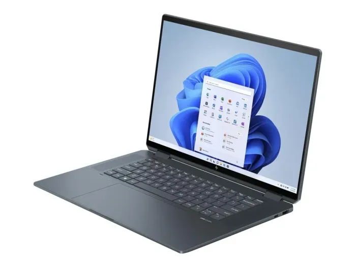 Ігровий ноутбук-трансформер HP Spectre x360 16-aa0000ca / 16" (2880x1800) OLED Touch / Intel Core Ultra 7 155H (16 (22) ядер по 1.4 - 4.8 GHz) / 16 GB DDR5 / 1000 GB SSD / nVidia GeForce RTX 4050, 6 GB GDDR6, 96-bit / WebCam / Win 11 Home б/в - зображення 4