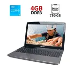 Ноутбук Medion Akoya E6226 / 15.6" (1366x768) TN / Intel Core i3-2310M (2 (4) ядра по 2.4 GHz) / 4 GB DDR3 / 750 GB HDD / Intel HD Graphics 3000 / WebCam б/в