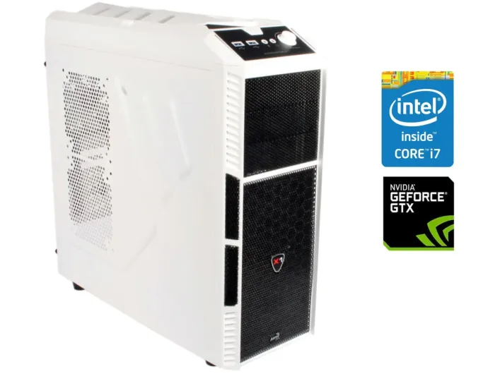 Ігровий ПК AeroCool X-Predator X1 Tower / Intel Core i7-6700 (4 (8) ядер 3,4 - 4,0 ГГц) / 16 ГБ DDR4 / 480 ГБ SSD + 2000 ГБ HDD / nVidia GeForce GTX 950 Strix, 2 ГБ GDDR5, 128-біт / 600 Вт б/в - зображення 1