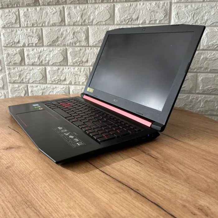 Ігровий ноутбук Б-клас Acer Nitro 5 AN515-53 / 15.6" (1920x1080) IPS / Intel Core i5-8300H (4 (8) ядра по 2.3 - 4.0 GHz) / 16 GB DDR4 / 500 GB SSD / nVidia GeForce GTX 1050, 4 GB GDDR5, 128-bit / WebCam б/в - зображення 5