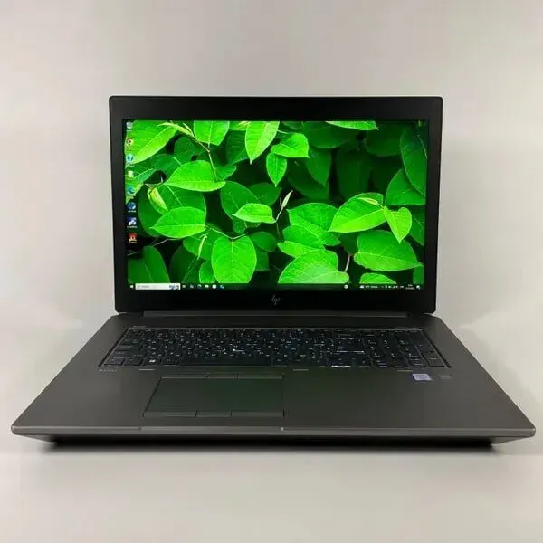 Мобільна робоча станція Б-клас HP zBook 17 G5 / 17.3" (1920x1080) IPS / Intel Core i7-8850H (6 (12) ядер по 2.6 - 4.3 GHz) / 32 GB DDR4 / 512 GB SSD / nVidia Quadro P1000, 4 GB GDDR5, 256-bit / WebCam / Fingerprint б/в - зображення 2