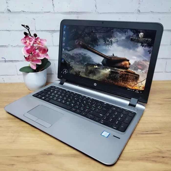 Ноутбук HP ProBook 450 G3 / 15.6" (1920x1080) TN / Intel Core i5-6200U (2 (4) ядра по 2.3 - 2.8 GHz) / 16 GB DDR3 / 128 GB SSD / Intel HD Graphics 520 / WebCam / DVD-ROM б/в - зображення 6