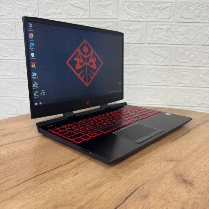Ігровий ноутбук Б-клас HP Omen 15-dc1025cl / 15.6" (1920x1080) IPS / Intel Core i7-9750H (6 (12) ядер по 2.6 - 4.5 GHz) / 16 GB DDR4 / 512 GB SSD / nVidia GeForce RTX 2060, 6 GB GDDR6, 192-bit / WebCam б/в - зображення 4