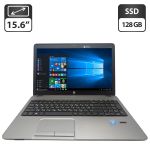 Ноутбук HP ProBook 450 G1 / 15.6" (1366x768) TN / Intel Core i5-4200M (2 (4) ядра по 2.5 - 3.1 GHz) / 8 GB DDR3 / 128 GB SSD / Intel HD Graphics 4600 / WebCam б/в