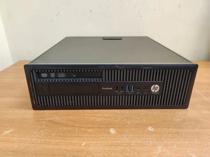 Комп'ютер HP ProDesk 600 G1 SFF / Intel Core i3-4130 (2(4) ядра по 3.4GHz) / 8GB DDR3 / 240GB SSD / HD Graphics 4400 / 240W / DVD-RW / DisplayPort б/в - зображення 2