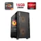 Ігровий ПК Hunter Cougar UNIFACE MINI Tower / AMD Ryzen 5 5500 (6 (12) ядер по 3,6 - 4,2 ГГц) / 16 ГБ DDR4 / 480 ГБ SSD / AMD Radeon RX 6600, 8 ГБ GDDR6, 128-біт