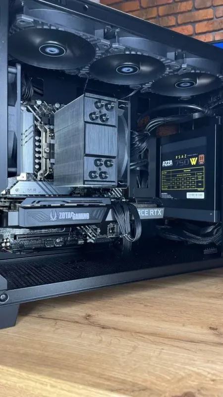 Ігровий ПК Asus Prime AP201 Black Tower / Core i5-12400F (6(12) ядра по 2.5-4.4GHz) / 16GB DDR4 / 1000GB SSD M.2 / GeForce RTX 3070, 8GB GDDR6, 256bit / HDMI / 750W - зображення 6