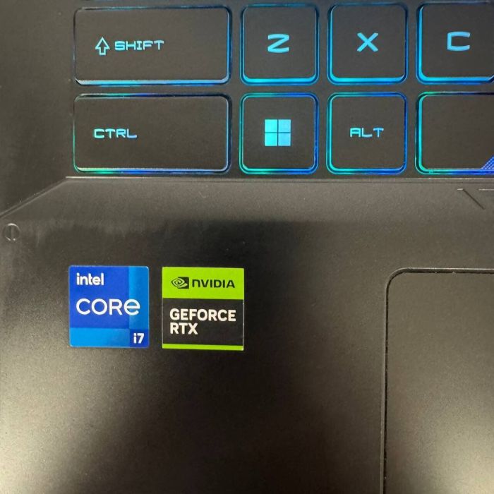 Ігровий ноутбук Б-класу MSI Katana 15 B12VGK / 15.6" (1920x1080) IPS / Intel Core i7-12650H (10 (16) ядер по 3,5 - 4,7 ГГц) / 16 ГБ DDR5 / 1000 ГБ SSD NVMe / nVidia GeForce RTX 4070, 8 ГБ GDDR6, 128-bit / WebCam б/в - зображення 8