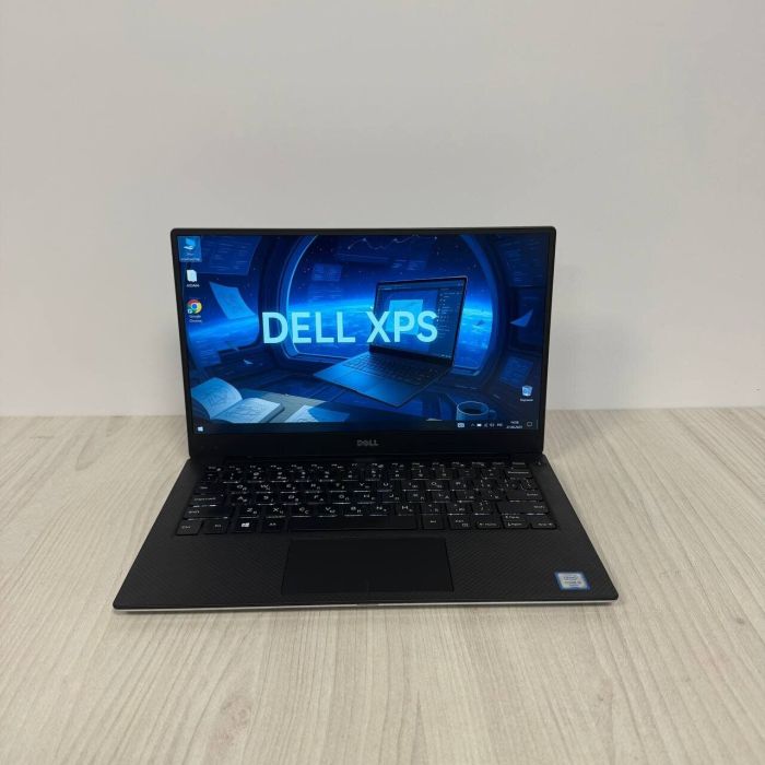 Ультрабук Dell XPS 13 9350 / 13.3" (1920x1080) IPS / Intel Core i5-6200U (2 (4) ядра по 2.3 - 2.8 GHz) / 8 GB DDR3 / 128 GB SSD M.2 / Intel Iris Graphics 520 / WebCam б/в - зображення 2