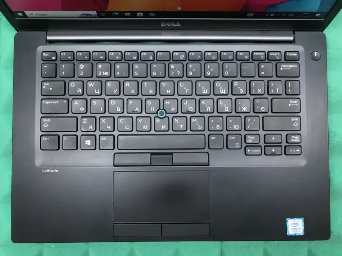 Ультрабук Б-клас Dell Latitude 7480 / 14" (1920x1080) IPS / Intel Core i5-7200U (2 (4) ядра по 2.5 - 3.1 GHz) / 8 GB DDR4 / 256 GB SSD M.2 / Intel HD Graphics 620 / WebCam / HDMI б/в - зображення 4