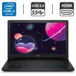 Ноутбук Dell Latitude 3570 / 15.6" TN / Core i3-6100U (2(4) ядра по 2.3GHz) / 4GB DDR3 / 500GB HDD / HD Graphics 520 / WebCam / USB 3 б/в
