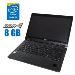 Ноутбук-трансформер Fujitsu LifeBook P727 / 12.5" (1366x768) TN Touch / Intel Core i5-7200U (2 (4) ядра по 2.5 - 3.1 GHz) / 8 GB DDR4 / 120 GB SSD / Intel HD Graphics 620 / WebCam б/в