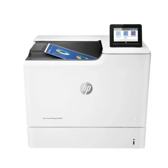 Принтер HP Color LaserJet Managed E85055dn / Лазерная цветная печать / 1200x1200 dpi / A3 / 55 стр/мин / Ethernet, USB 2.0 / Дуплекс б/в - зображення 1