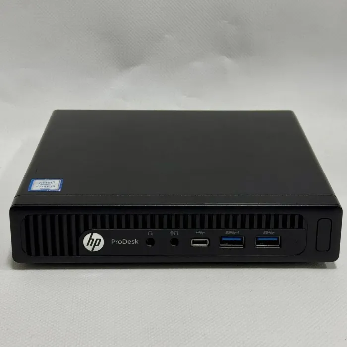 Комплект ПК: HP ProDesk 600 G2 Desktop Mini USFF / Intel Core i3-6100T (2 (4) ядра по 3.2 GHz) / 8 GB DDR4 / 256 GB SSD M.2 / Intel HD Graphics 530 / Wi-Fi + Монітор LG 22M38A-B / 22" (1920x1080) TN / VGA б/в - зображення 4