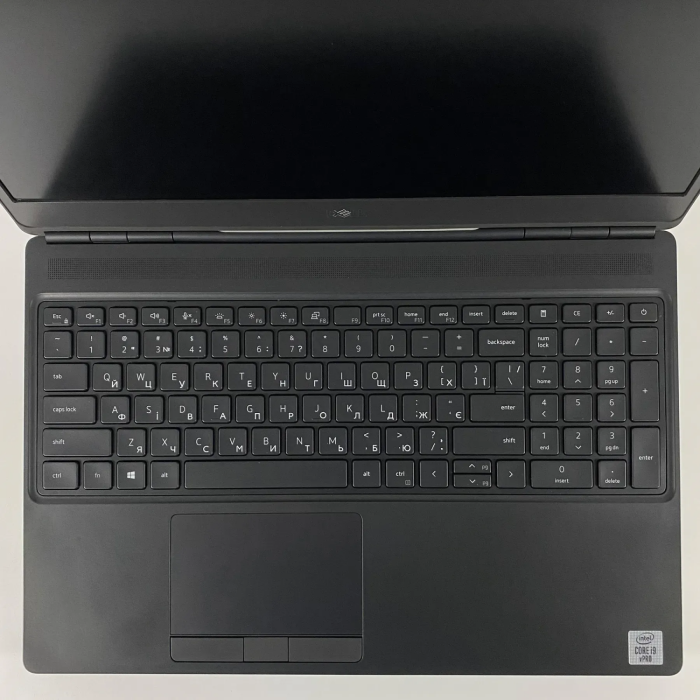 Мобільна робоча станція Dell Precision 7550 / 15,6" (1920x1080) IPS / Intel Core i9-10885H (8 (16) ядер по 2,4 - 5,3 ГГц) / 32 ГБ DDR4 / 500 ГБ SSD / nVidia Quadro RTX 4000 Max-Q, 8 ГБ GDDR6, 256-біт / WebCam / HDMI б/в - зображення 3