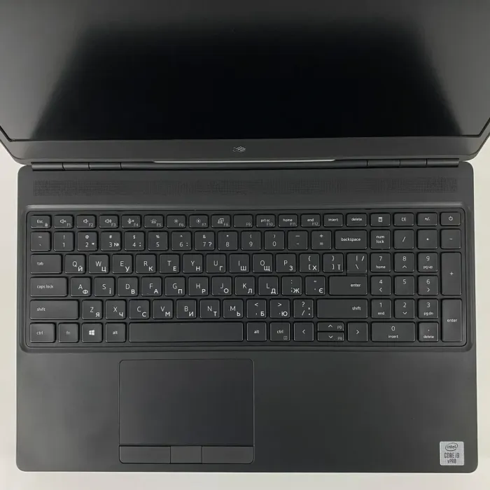 Мобільна робоча станція Dell Precision 7550 / 15,6" (1920x1080) IPS / Intel Core i9-10885H (8 (16) ядер по 2,4 - 5,3 ГГц) / 32 ГБ DDR4 / 500 ГБ SSD / nVidia Quadro RTX 4000 Max-Q, 8 ГБ GDDR6, 256-біт / WebCam / HDMI б/в - зображення 3