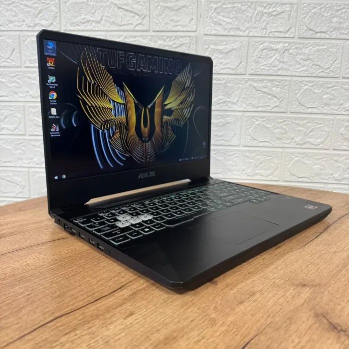Ігровий ноутбук Б-клас Asus TUF FX505DT / 15.6" (1920x1080) IPS / AMD Ryzen 5 3550H (4 (8) ядра по 2.1 - 3.7 GHz) / 16 GB DDR4 / 512 GB SSD / nVidia GeForce GTX 1650, 4 GB GDDR5, 128-bit / WebCam б/в - зображення 4