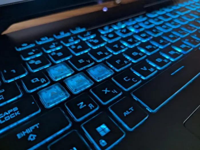 Ігровий ноутбук Asus TUF Gaming A15 FA507XU / 15.6" (1920x1080) IPS / AMD Ryzen 9 7940HS (8 (16) ядер по 4.0 - 5.2 GHz) / 16 GB DDR5 / 480 GB SSD / nVidia GeForce RTX 4050, 6 GB GDDR6, 96-bit / WebCam / Windows 11 б/в - зображення 7