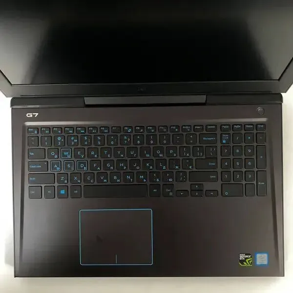 Ігровий ноутбук Dell G7 7588 / 15.6" (1920x1080) IPS / Intel Core i7-8750H (6 (12) ядер по 2.2 - 4.1 GHz) / 16 GB DDR4 / 128 GB SSD + 1000 GB HDD / nVidia GeForce GTX 1060 Max-Q, 6 GB GDDR5, 192-bit / WebCam / HDMI б/в - зображення 3