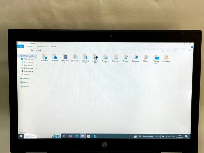 Ноутбук Б-клас HP EliteBook 8460p / 14" (1366x768) TN / Intel Core i5-2520M (2 (4) ядра по 2.5 - 3.2 GHz) / 8 GB DDR3 / 500 GB HDD / Intel HD Graphics 3000 / WebCam / DVD-ROM / Windows 10 Pro / АКБ не тримає заряд б/в - зображення 3