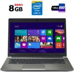 Ультрабук Б-клас Toshiba Portege Z30-A-189 / 13.3" (1366x768) TN / Intel Core i5-4210U (2 (4) ядра по 1.7 - 2.7 GHz) / 8 GB DDR3 / 128 GB SSD / Intel HD Graphics 4400 / WebCam б/в