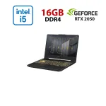 Ігровий ноутбук Asus TUF Gaming F15 FX506HF-HN014W / 15.6" (1920x1080) IPS / Intel Core i5-11400H (6 (12) ядер по 4,5 ГГц) / 16 ГБ DDR4 / 480 ГБ SSD / nVidia GeForce RTX 2050, 4 ГБ GDDR6, 64-біт / WebCam б/в