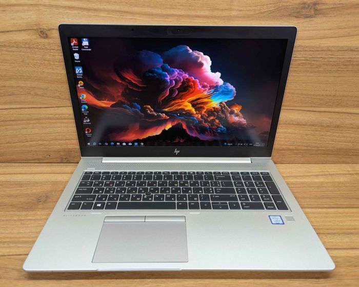 Ультрабук HP EliteBook 850 G6 / 15.6" (1920x1080) IPS / Intel Core i5-8365U (4 (8) ядра по 1.6 - 4.1 GHz) / 16 GB DDR4 / 512 GB SSD / Intel UHD Graphics / HDMI / WebCam / Windows 10 б/в - зображення 2