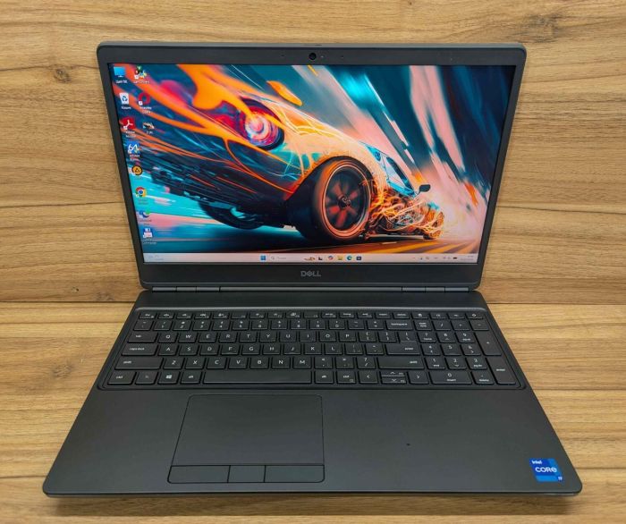 Мобільна робоча станція Dell Precision 7560 / 15,6" (1920x1080) IPS / Intel Core i7-11850H (8 (16) ядер по 2,5 - 4,8 ГГц) / 32 ГБ DDR4 / 1000 ГБ SSD / nVidia RTX A5000, 16 ГБ GDDR6, 256-біт / WebCam / Windows 11 б/в - изображение 7