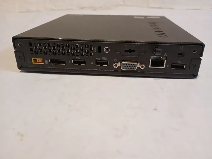 Неттоп Lenovo ThinkCentre M73 Tiny USFF / Intel Core i3-4130 (2 (4) ядра по 3.4 GHz) / 8 GB DDR3 / 240 GB SSD / Intel HD Graphics 4400 б/в - зображення 4