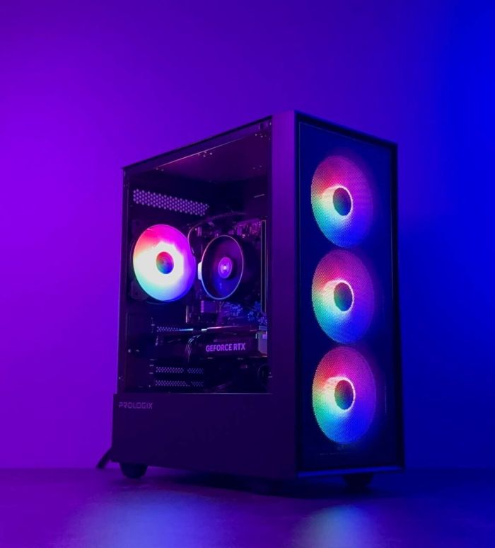 Ігровий ПК Tower / AMD Ryzen 5 5500 (6 (12) ядер по 3,6 - 4,2 ГГц) / 32 ГБ DDR4 / 1000 ГБ SSD / AMD Radeon RX 6800, 16 ГБ GDDR6, 256-біт б/в - зображення 3