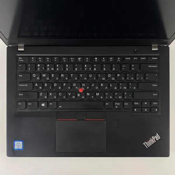 Ультрабук Lenovo ThinkPad T480s / 14" (1920x1080) IPS / Intel Core i5-8350U (4 (8) ядра по 1.7 - 3.6 GHz) / 16 GB DDR4 / 256 GB SSD / Intel UHD Graphics 620 / WebCam / Fingerprint б/в - зображення 3