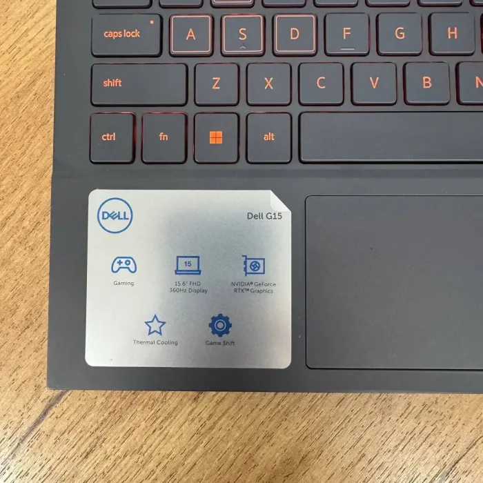 Ігровий ноутбук Б-клас Dell G15 5530 / 15.6" (1920x1080) IPS / Intel Core i7-13650HX (14 (20) ядер по 3.6 - 4.9 GHz) / 16 GB DDR5 / 1000 GB SSD / nVidia GeForce RTX 4060, 8 GB GDDR6, 128-bit / WebCam б/в - зображення 8