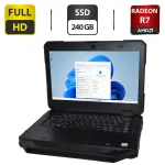 Захищений ноутбук Dell Latitude 5414 Rugged / 14" (1920x1080) TN / Intel Core i7-6600U (2(4) ядра по 2.6 - 3.4 GHz) /  16 GB DDR4 / 240 GB SSD / AMD Radeon R7 M360, 2 GB GDDR3, 64-bit / WebCam / Wi-Fi / Bluetooth / Windows 11 Pro + Блок живлення 130W б/в