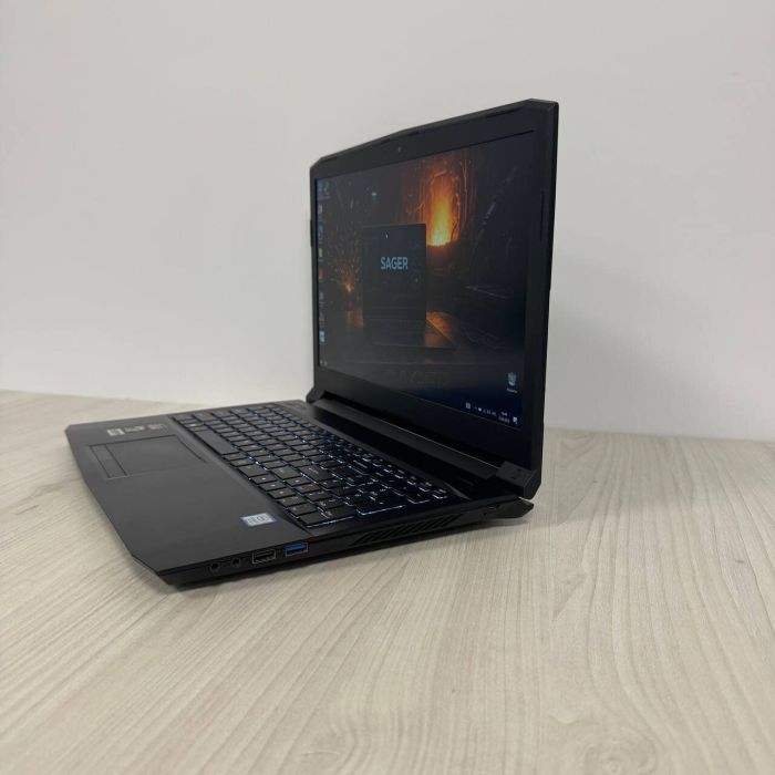 Ігровий ноутбук Б-клас Sager N855HJ / 15.6" (1920x1080) IPS / Intel Core i7-7700HQ (4 (8) ядра по 2.8 - 3.8 GHz) / 16 GB DDR4 / 500 GB SSD / nVidia GeForce GTX 1050, 2 GB GDDR5, 128-bit / WebCam б/в - зображення 5