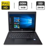 Ультрабук Б-клас HP ProBook 430 G5 / 13.3" (1920x1080) TN / Intel Core i3-7100U (2 (4) ядра по 2.4 GHz) / 16 GB DDR4 / 256 GB SSD / Intel UHD Graphics 620 / WebCam б/в