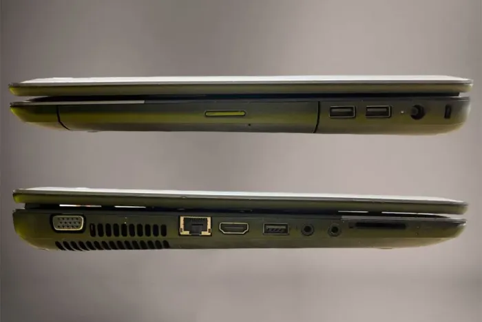 Ноутбук HP 250 G1 / 15.6" (1366x768) TN / Intel Core i3-3110M (2 (4) ядра по 2.4 GHz) / 8 GB DDR3 / 120 GB SSD / Intel HD Graphics 4000 / WebCam / Без АКБ б/в - зображення 4