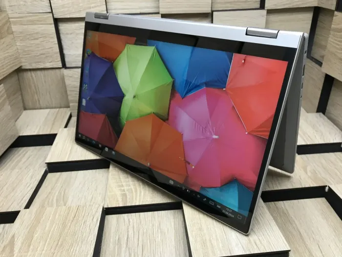 Ноутбук-трансформер Б-класс Lenovo IdeaPad Flex 5 14IIL05 / 14" (1920x1080) IPS Touch / Intel Core i5-1035G1 (4 (8) ядра по 1.0 - 3.6 GHz) / 16 GB DDR4 / 256 GB SSD M.2 / Intel UHD Graphics / WebCam / HDMI б/в - зображення 2
