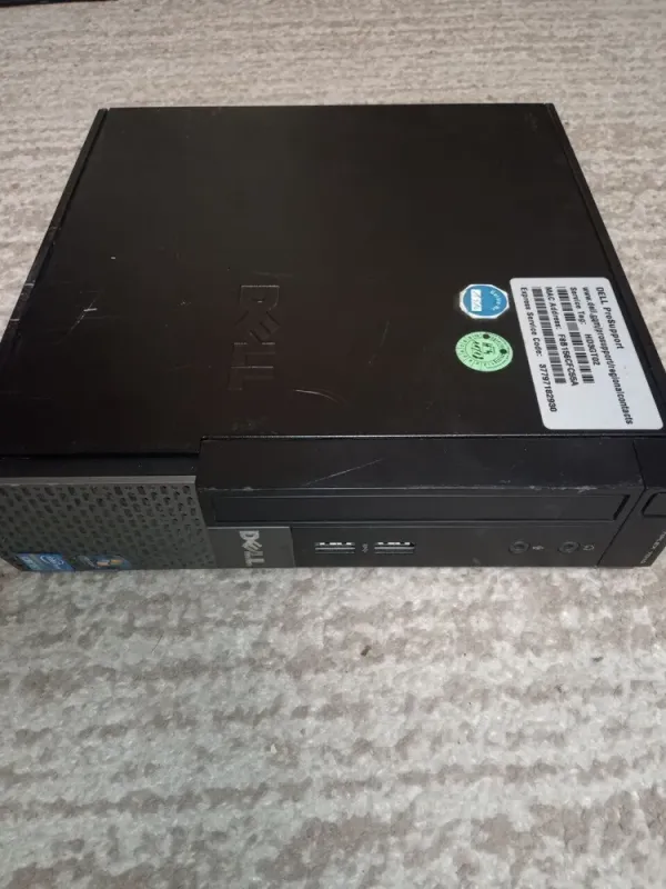 Неттоп Б-клас Dell OptiPlex 7010 USFF / Intel Core i5-3570S (4 ядра по 3.1 - 3.8 GHz) / 8 GB DDR3 / 120 GB SSD / Intel HD Graphics 2500 б/в - зображення 2