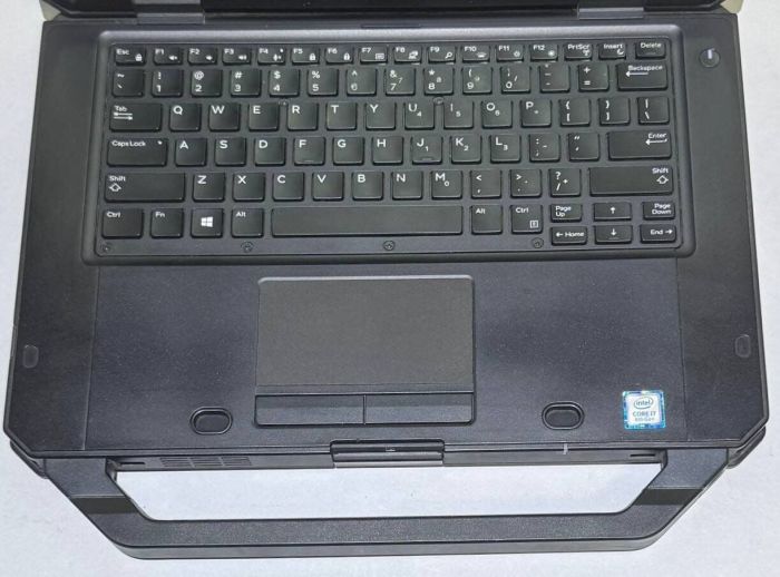 Захищений ноутбук Dell Latitude 5420 Rugged / 14" (1920x1080) IPS / Intel Core i7-8650U (4 (8) ядра по 1,9 - 4,2 ГГц) / 32 ГБ DDR4 / 512 ГБ SSD / AMD Radeon RX 540, 2 ГБ GDDR5, 128-біт / Веб-камера / Win 11 Pro / Два акумулятори б/в - зображення 8