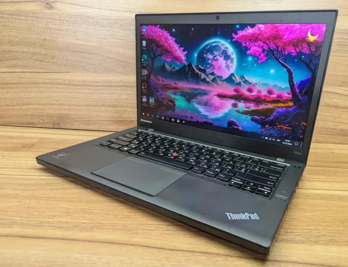 Ноутбук Lenovo ThinkPad T440s / 14" (1920x1080) IPS / Intel Core i7-4600U (2 (4) ядра по 2.1 - 3.3 GHz) / 8 GB DDR3 / 256 GB SSD / Intel HD Graphics 4400 / WebCam / Fingerprint / Windows 10 б/в - зображення 5