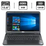 Ноутбук Б-клас Dell Inspiron N5110 / 15.6" (1366x768) TN / Intel Pentium B940 (2 ядра по 2.0 GHz) / 8 GB DDR3 / 128 GB SSD / Intel HD Graphics / WebCam / DVD-ROM / Без АКБб/в