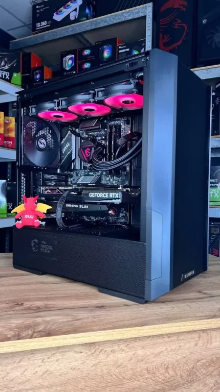 Збірка під замовлення:ігровий ПК Lian Li LanCool 216 RGB Black Tower / AMD Ryzen 7 7700X (8 (16) ядер по 4.5 - 5.4 GHz) / 32 GB DDR5 / 2000 GB SSD M.2 / nVidia GeForce RTX 4070 Super, 12 GB GDDR6X, 192-bit / 850W - зображення 3