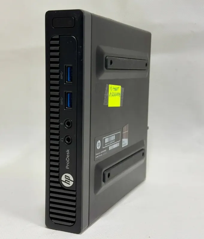 Комплект ПК: HP ProDesk 400 G1 Desktop Mini USFF / Intel Core i3-4160T (2 (4) ядра по 3.1 GHz) / 8 GB DDR3 / 256 GB SSD M.2 / Intel HD Graphics 4400 + Монітор LG Flatron E2211S-BN / 22" (1920x1080) TN / VGA б/в - зображення 7