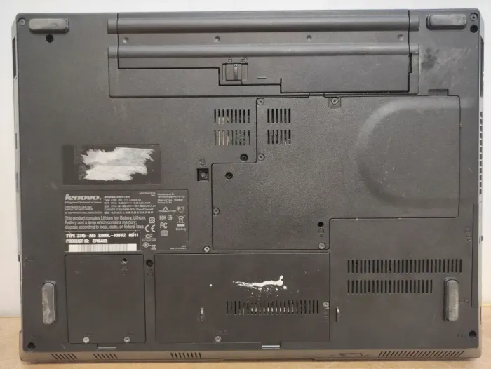 Ноутбук Б-клас Lenovo ThinkPad SL500 / 15.4" (1280x800) TN / Intel Celeron T3100 (2 ядра по 1.9 GHz) / 4 GB DDR2 / 120 GB SSD / Intel GMA Graphics X4500 / DVD-ROM б/в - зображення 6