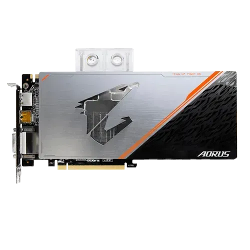 Дискретная видеокарта Gigabyte GeForce GTX 1080 Ti Aorus Waterforce WB Xtreme Edition, 11 GB GDDR5X, 352-bit / 1x DVI, 1x HDMI, 3x DisplayPort / (GV-N108TAORUSX WB-11GD) б/в - зображення 3