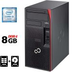 Комп'ютер Fujitsu Esprimo P557 Tower / Intel Core i3-6100 (2 (4) ядра по 3,7 ГГц) / 8 ГБ DDR4 / 120 ГБ SSD + 500 ГБ HDD / Intel HD Graphics 530 б/в