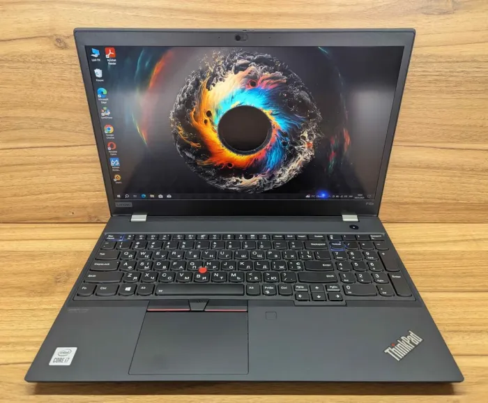 Мобільна робоча станція Lenovo ThinkPad P15s Gen1 / 15.6" (1920x1080) IPS / Intel Core i7-10510U (4 (8) ядра по 1.8 - 4.9 GHz) / 16 GB DDR4 / 480 GB SSD / nVidia Quadro P520, 2 GB GDDR5, 64-bit / WebCam / TouchID / Windows 10 б/в - зображення 2