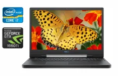 Ігровий ноутбук Dell G7 7790 / 17.3" (1920x1080) IPS / Intel Core i7-9750H (6 (12) ядер по 2.6 - 4.5 GHz) / 16 GB DDR4 / 512 GB SSD / nVidia GeForce GTX 1660 Ti, 6 GB GDDR6, 192-bit / WebCam / Windows 10 б/в